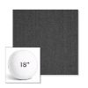 Picture of Switch Ash | 18" Round Boxed Sunbrella® Outdoor Pillow (3" Thick)