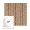 Picture of Unwind Driftwood | 18" Round Boxed Sunbrella® Outdoor Pillow (3" Thick)