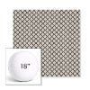 Picture of Yardly Hedge | 18" Round Boxed Sunbrella® Outdoor Pillow (3" Thick)
