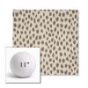 Picture of Agra Pebble | 11" Round Ball Pillow Sunbrella® Outdoor Pillow (3" Thick)