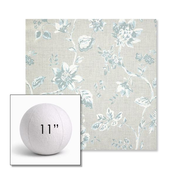 Picture of Ariana Dew | 11" Round Ball Pillow Sunbrella® Outdoor Pillow (3" Thick)