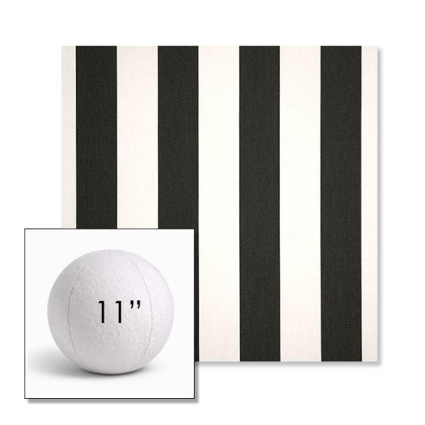 Picture of Cabana Classic | 11" Round Ball Pillow Sunbrella® Outdoor Pillow (3" Thick)