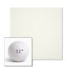 Picture of Canvas White | 11" Round Ball Pillow Sunbrella® Outdoor Pillow (3" Thick)