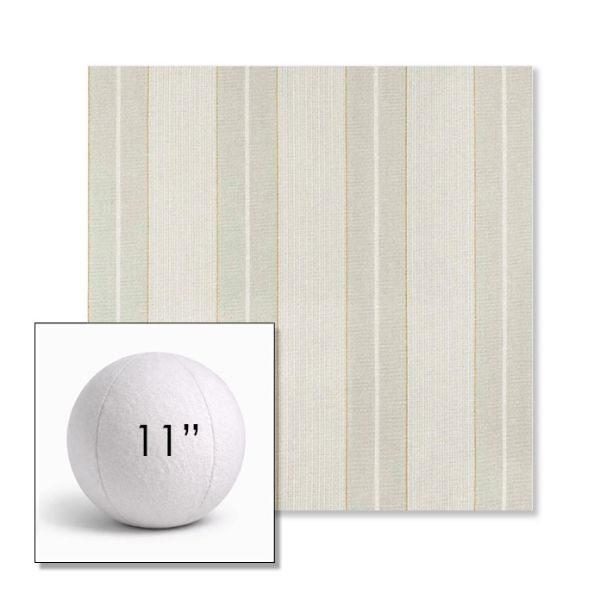 Picture of Carlo Celery | 11" Round Ball Pillow Sunbrella® Outdoor Pillow (3" Thick)