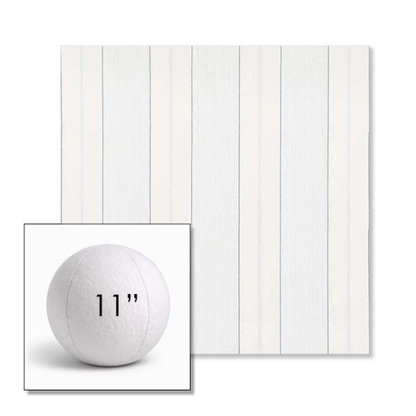 Picture of Carlo Coastal | 11" Round Ball Pillow Sunbrella® Outdoor Pillow (3" Thick)