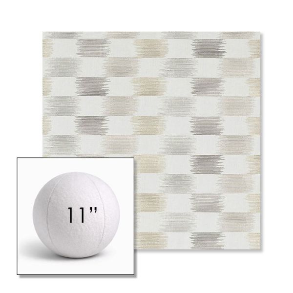 Picture of Dream Dune | 11" Round Ball Pillow Sunbrella® Outdoor Pillow (3" Thick)