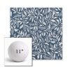 Picture of Exquisite Indigo | 11" Round Ball Pillow Sunbrella® Outdoor Pillow (3" Thick)