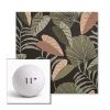 Picture of Fernie Midnight Garden | 11" Round Ball Pillow Sunbrella® Outdoor Pillow (3" Thick)