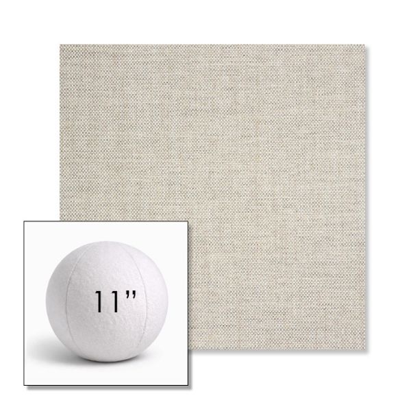 Picture of Idol Seagull | 11" Round Ball Pillow Sunbrella® Outdoor Pillow (3" Thick)