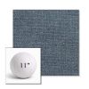 Picture of Kismet Denim | 11" Round Ball Pillow Sunbrella® Outdoor Pillow (3" Thick)
