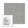 Picture of Kudos Newsprint | 11" Round Ball Pillow Sunbrella® Outdoor Pillow (3" Thick)