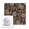 Picture of Martha Floral Garden Path | 11" Round Ball Pillow Sunbrella® Outdoor Pillow (3" Thick)