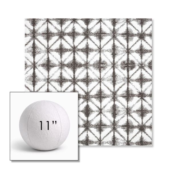 Picture of Midori Stone | 11" Round Ball Pillow Sunbrella® Outdoor Pillow (3" Thick)