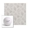 Picture of Nantucket Fossil | 11" Round Ball Pillow Sunbrella® Outdoor Pillow (3" Thick)