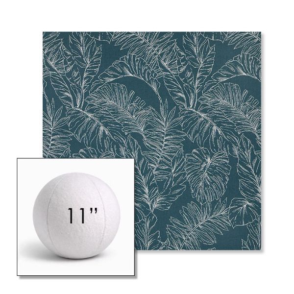 Picture of Palma Renew | 11" Round Ball Pillow Sunbrella® Outdoor Pillow (3" Thick)