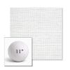 Picture of Piazza White | 11" Round Ball Pillow Sunbrella® Outdoor Pillow (3" Thick)