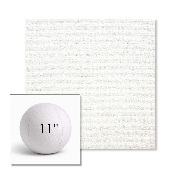 Picture of Platform Salt | 11" Round Ball Pillow Sunbrella® Outdoor Pillow (3" Thick)