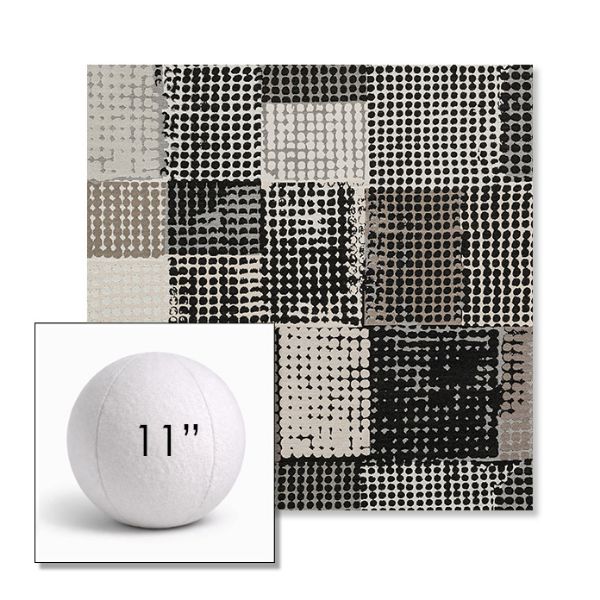 Picture of Pop Film | 11" Round Ball Pillow Sunbrella® Outdoor Pillow (3" Thick)