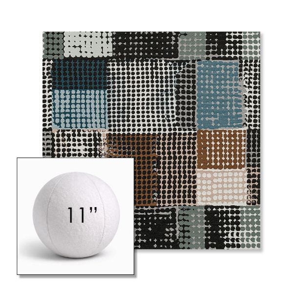 Picture of Pop Fizz | 11" Round Ball Pillow Sunbrella® Outdoor Pillow (3" Thick)