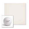 Picture of Posh Snow | 11" Round Ball Pillow Sunbrella® Outdoor Pillow (3" Thick)