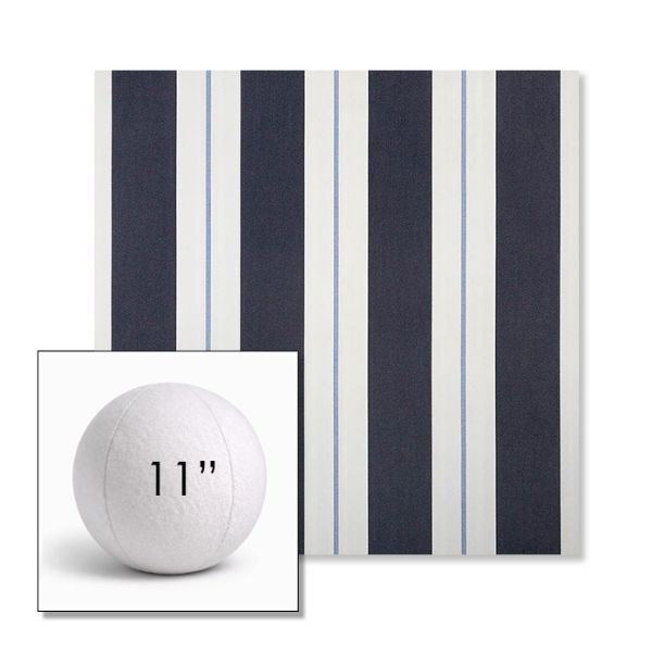 Picture of Relate Harbor | 11" Round Ball Pillow Sunbrella® Outdoor Pillow (3" Thick)