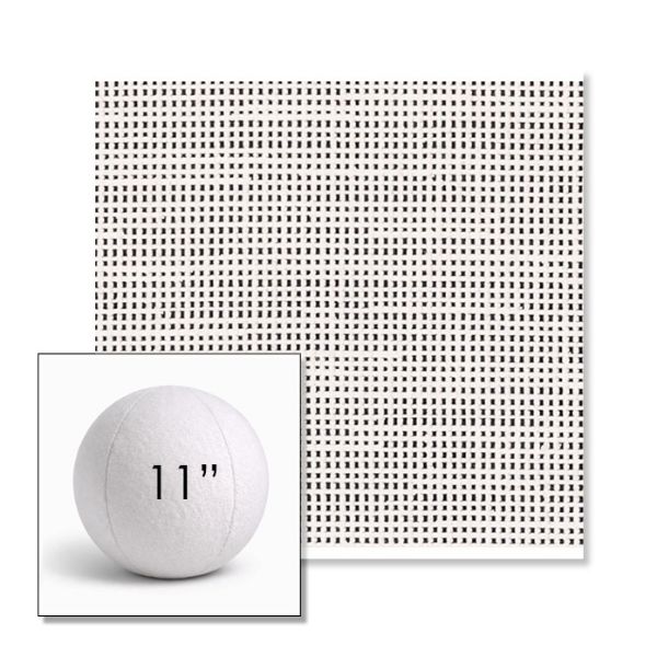 Picture of Rest Ink | 11" Round Ball Pillow Sunbrella® Outdoor Pillow (3" Thick)