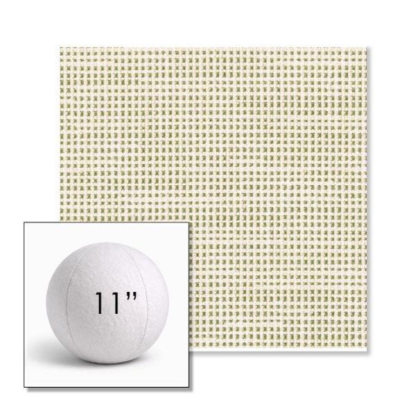 Picture of Rest Meadow | 11" Round Ball Pillow Sunbrella® Outdoor Pillow (3" Thick)