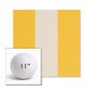 Picture of Rothko Lemonade | 11" Round Ball Pillow Sunbrella® Outdoor Pillow (3" Thick)