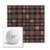 Picture of Rubix Huckleberry | 11" Round Ball Pillow Sunbrella® Outdoor Pillow (3" Thick)
