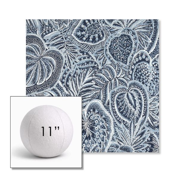 Picture of Sensibility Harbor | 11" Round Ball Pillow Sunbrella® Outdoor Pillow (3" Thick)