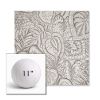 Picture of Sensibility Linen | 11" Round Ball Pillow Sunbrella® Outdoor Pillow (3" Thick)