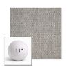 Picture of Tailored Fog | 11" Round Ball Pillow Sunbrella® Outdoor Pillow (3" Thick)