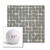 Picture of Toggle Greystone | 11" Round Ball Pillow Sunbrella® Outdoor Pillow (3" Thick)