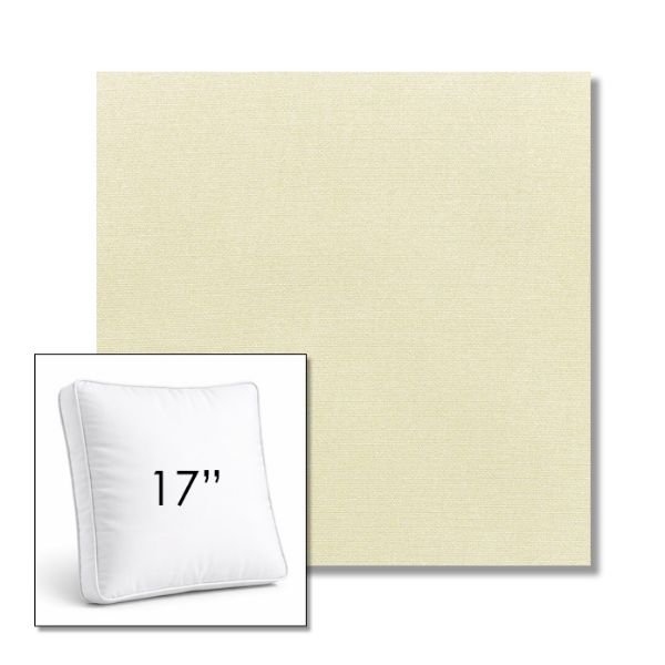 Picture of Canvas Canvas | 17" Square Boxed Sunbrella® Outdoor Pillow (3" Thick)