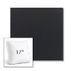 Picture of Canvas Raven Black | 17" Square Boxed Sunbrella® Outdoor Pillow (3" Thick)