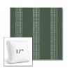 Picture of Caper Moss | 17" Square Boxed Sunbrella® Outdoor Pillow (3" Thick)