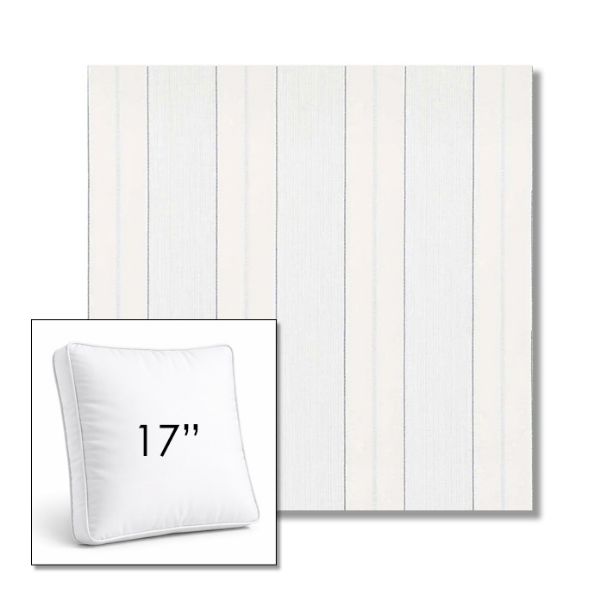 Picture of Carlo Coastal | 17" Square Boxed Sunbrella® Outdoor Pillow (3" Thick)