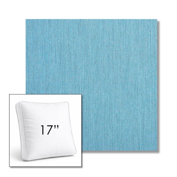 Picture of Cast Horizon | 17" Square Boxed Sunbrella® Outdoor Pillow (3" Thick)