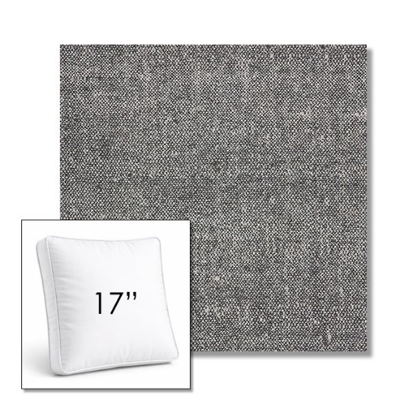 Picture of Chartres Granite | 17" Square Boxed Sunbrella® Outdoor Pillow (3" Thick)
