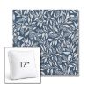 Picture of Exquisite Indigo | 17" Square Boxed Sunbrella® Outdoor Pillow (3" Thick)