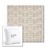 Picture of Figure Mineral | 17" Square Boxed Sunbrella® Outdoor Pillow (3" Thick)