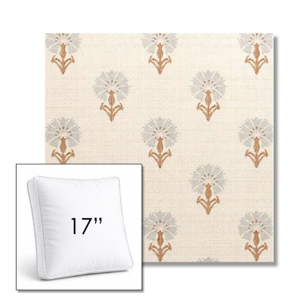 Picture of Mira Chai | 17" Square Boxed Sunbrella® Outdoor Pillow (3" Thick)