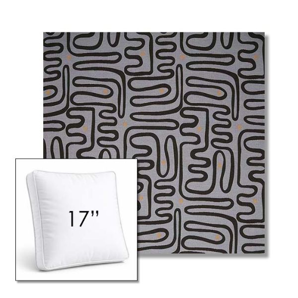 Picture of Nema Moonlight | 17" Square Boxed Sunbrella® Outdoor Pillow (3" Thick)