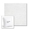 Picture of Piazza White | 17" Square Boxed Sunbrella® Outdoor Pillow (3" Thick)