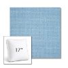 Picture of Pique Sky | 17" Square Boxed Sunbrella® Outdoor Pillow (3" Thick)