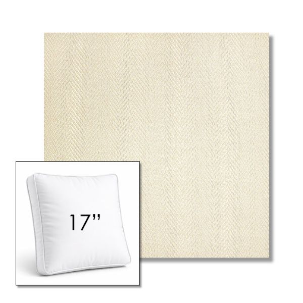Picture of Posh Salt | 17" Square Boxed Sunbrella® Outdoor Pillow (3" Thick)
