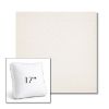 Picture of Posh Snow | 17" Square Boxed Sunbrella® Outdoor Pillow (3" Thick)