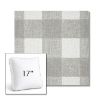 Picture of Preso Pebble | 17" Square Boxed Sunbrella® Outdoor Pillow (3" Thick)