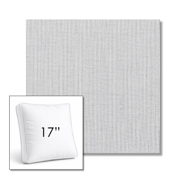 Picture of Replay Sea | 17" Square Boxed Sunbrella® Outdoor Pillow (3" Thick)