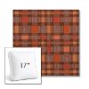 Picture of Rubix Spicy Melon | 17" Square Boxed Sunbrella® Outdoor Pillow (3" Thick)